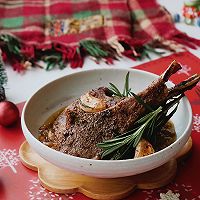 圣诞蒙特利风味煎羊排#奶香四溢 暖锅佳味#的做法图解9