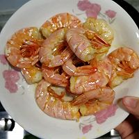 番茄酱焖阿根廷红虾的做法图解4