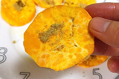 宝宝辅食食谱    微波炉红薯片