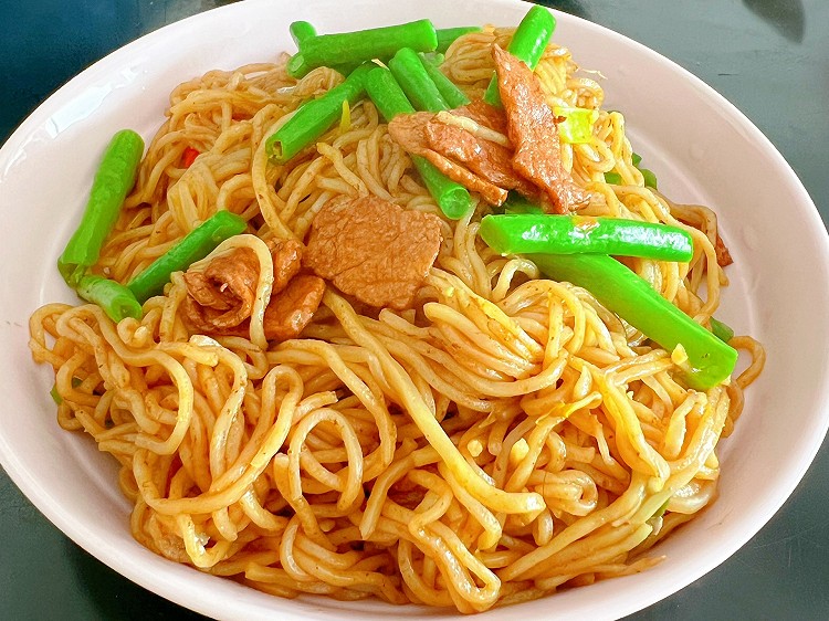 蒸卤面条的做法