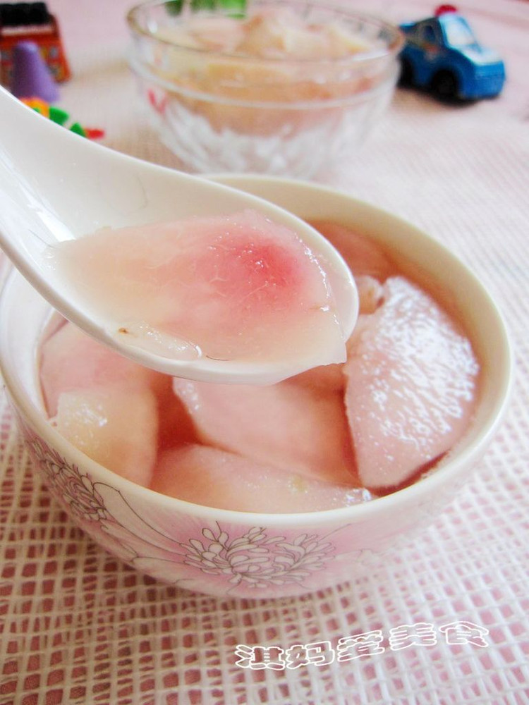 鲜桃糖水罐头的做法