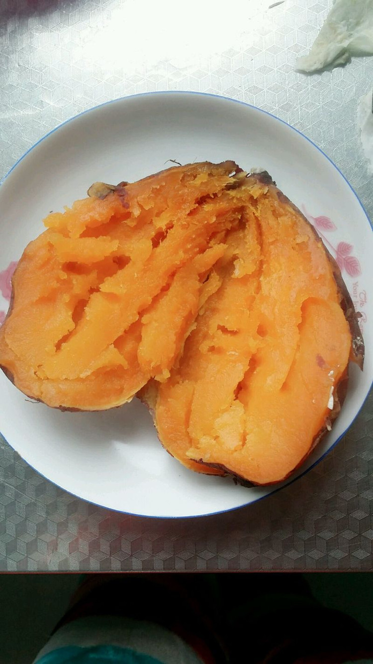 微波炉烤红薯的做法