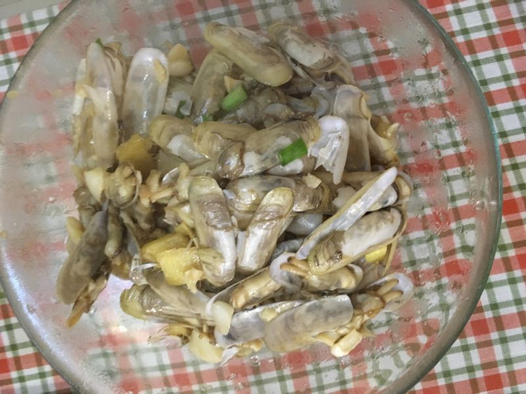 炒蛏子的做法