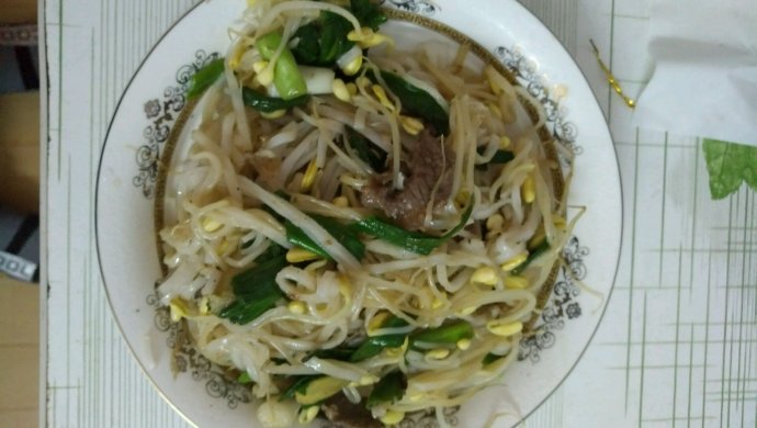 杨氏牛肉炒河粉