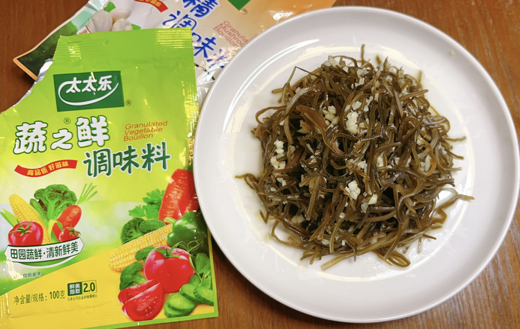 超简单蒜泥海带丝的做法