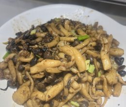 豉香瑶柱鲜菇的做法