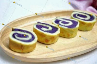 宝宝紫薯卷