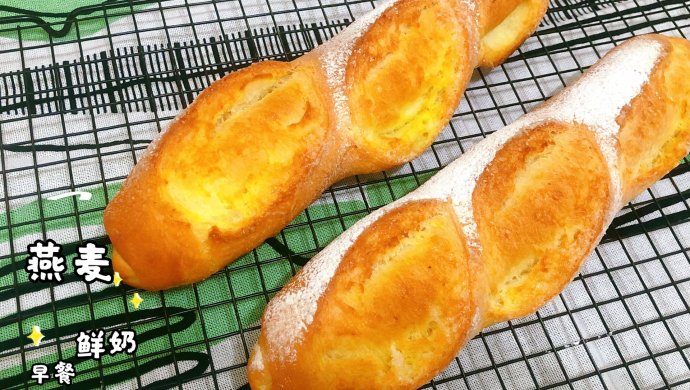 燕麦鲜奶早餐棒