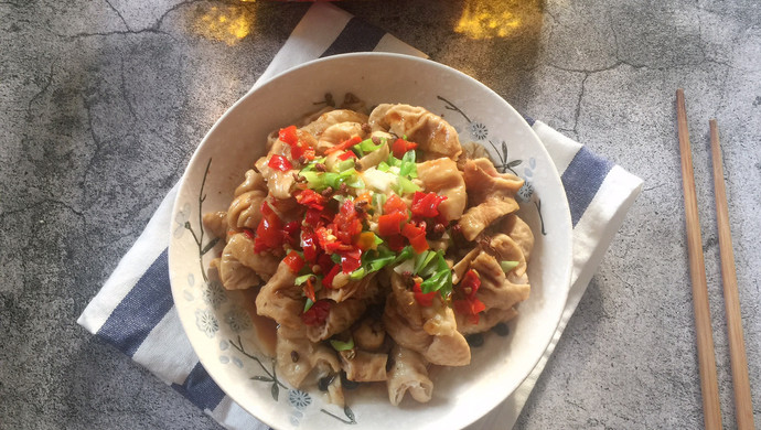 拍蒜豉汁蒸大肠