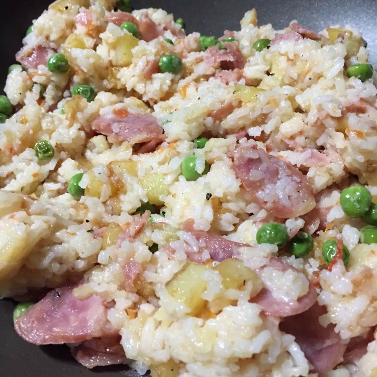 什锦焗饭的做法图解5
