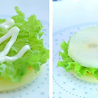 土豆泥鹅肝汉堡 宝宝辅食食谱的做法图解13