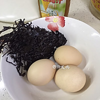 紫菜煎蛋的做法图解1