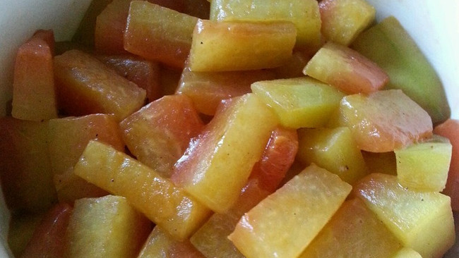 炒瓜皮，酸酸甜甜夏天的味道。的做法