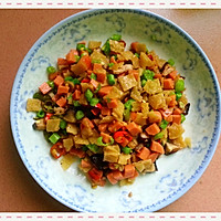 什锦炒饭的做法图解5