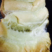 淡奶油拉丝面包（一次发酵）