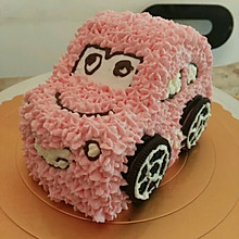 汽车生日蛋糕（6寸）