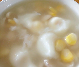 玉米花生汤的做法
