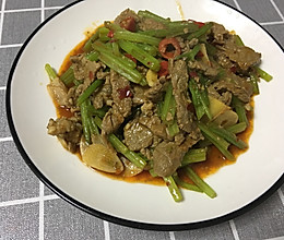 小炒黄牛肉的做法