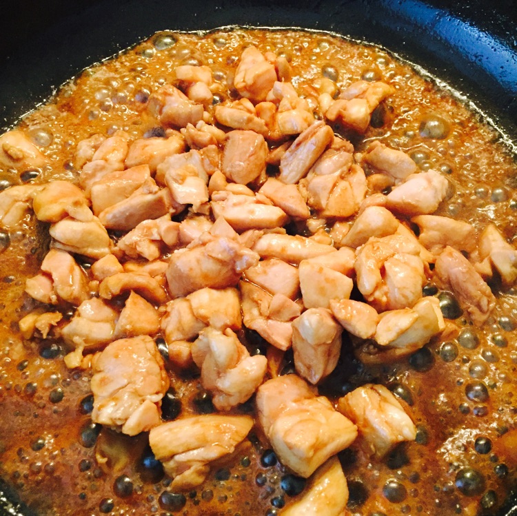 砂锅鸡肉青菜粥的做法图解5