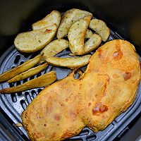 #非你莫“薯”挑战赛#奥尔良鸡肉酸奶油薯角沙拉的做法图解3