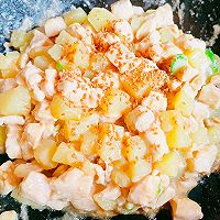 #妈妈手中的安心味#葱香土豆炒鸡丁的做法图解9