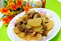 #中秋团圆食味#东北-土豆牛肉炖腐竹的做法