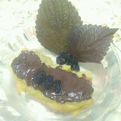 风味巧克力烤蛋糕