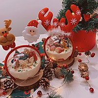 #安佳佳倍容易圣诞季#圣诞慕斯球蛋糕的做法图解2