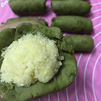 荷花抹茶椰蓉酥的做法图解11