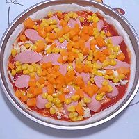 #丘比小能手料理课堂#火腿披萨【辅食】的做法图解13