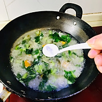 杭州特有的味道，就爱这口家乡味：青菜咸菜红薯粥的做法图解13