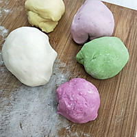 家庭版蔬菜水果五彩面食的做法图解13