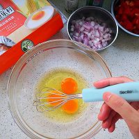 #2021创意料理组——创意“食”光#红酱番茄烩蛋的做法图解1