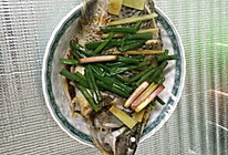 【家常菜】广式清蒸福寿鱼（罗非鱼）的做法