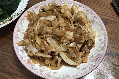 泡菜肉丝