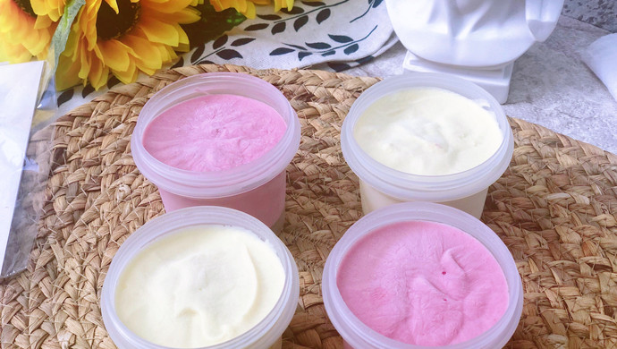 无冰渣无蛋腥味的冰淇淋