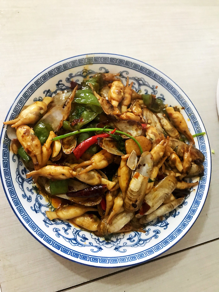 爆炒蛏子的做法