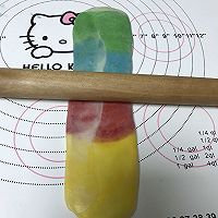 螺旋彩虹蛋黄酥的做法图解17