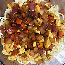 意大利面（鸡胸肉版）