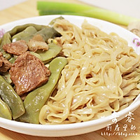 油豆角焖面的做法图解8