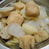 白菜焖油豆腐的做法图解11