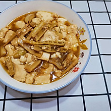 泡笋豆腐