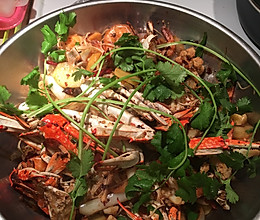 干锅虾蟹的做法