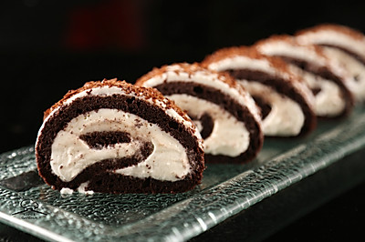 不开裂的巧克力蛋糕卷