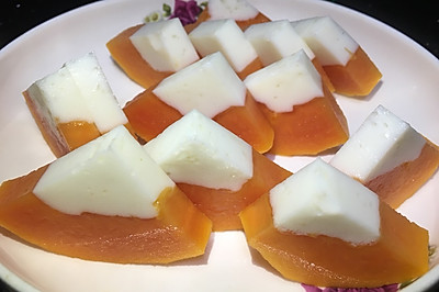 木瓜椰奶冻