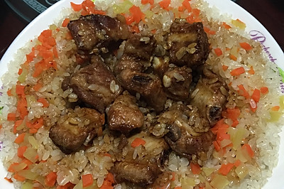 糯米蒸排骨