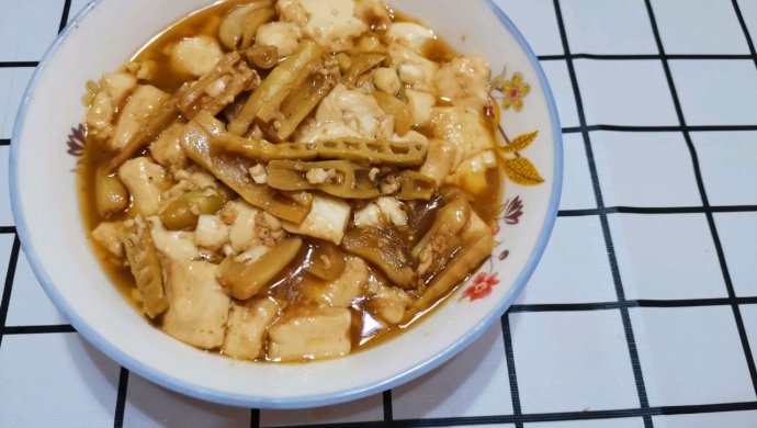 泡笋豆腐