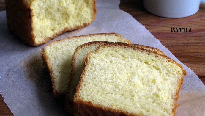 北海道汤种吐司(纯手工揉面)