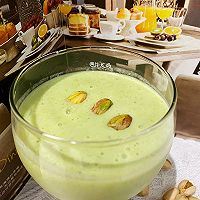 #美国开心果快乐食光#双果奶昔的做法图解5