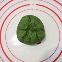 #秋天怎么吃#四叶草豆沙面包的做法图解12